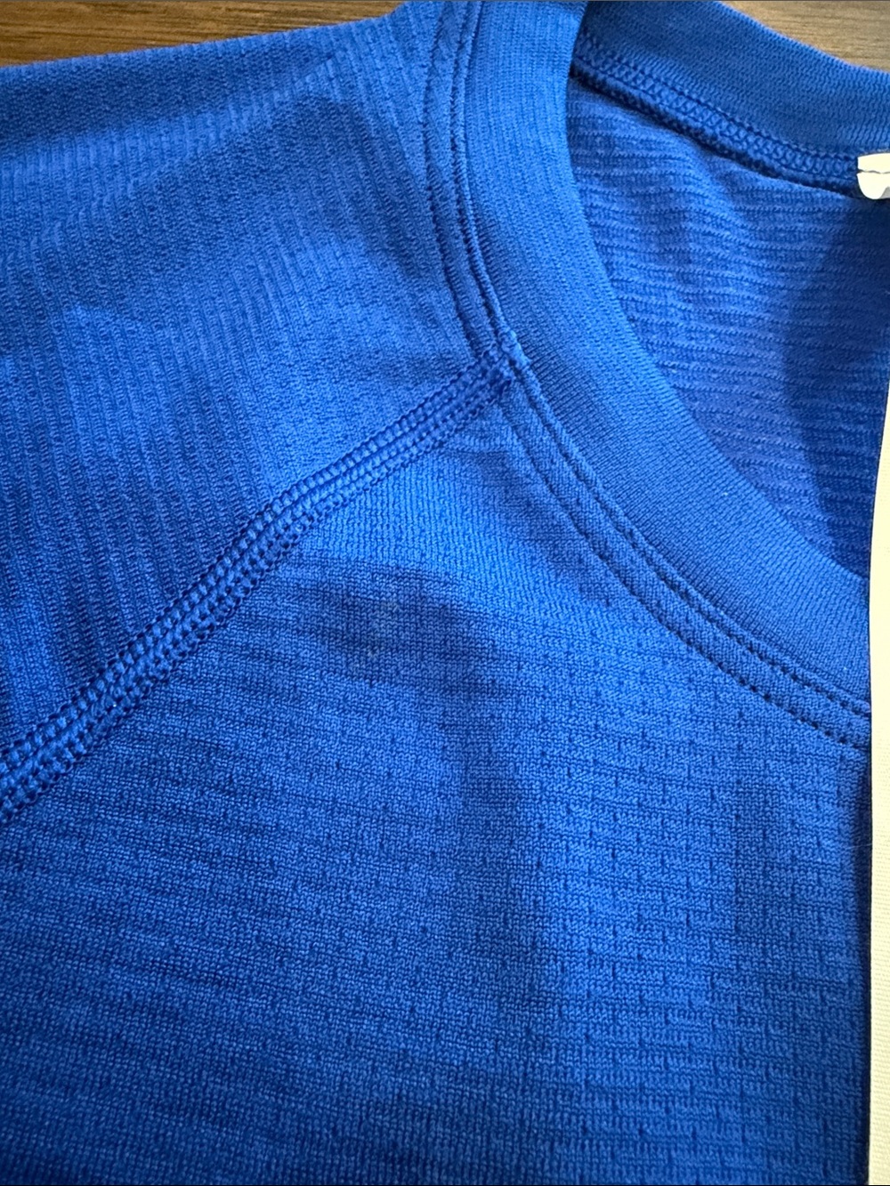 lululemon athletica Swiftly Tech Cropped T-Shirt Size 4 in Blue - C53-018 - Picture 5 of 7